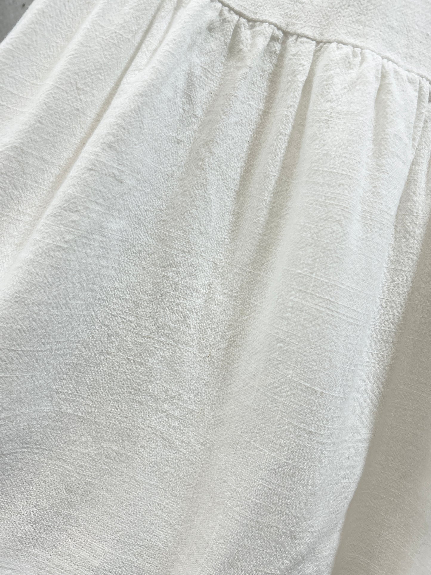 Vintage White Skirt [F32574]
