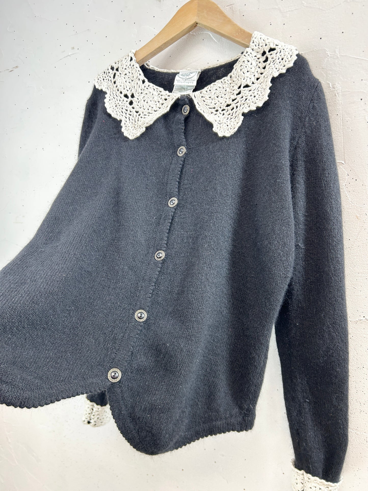 Vintage Knit Cardigan 〜Laura Ashley〜 [B31521]