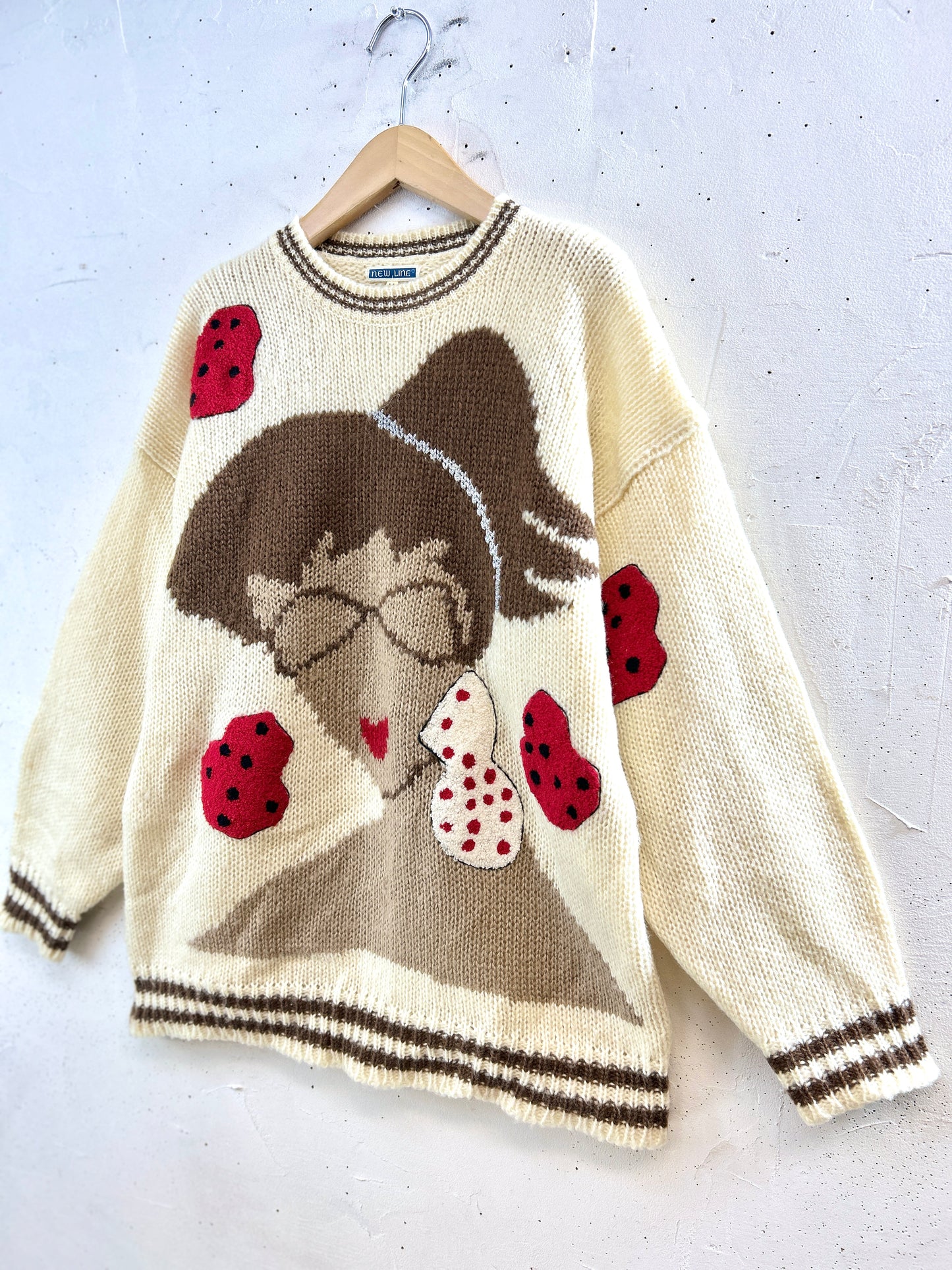 Vintage Knit Sweater  [K30791]