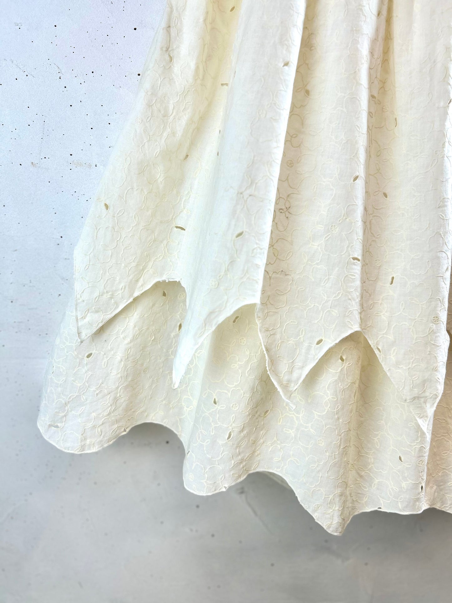 Vintage Tiered Skirt made in italy  [G30641]
