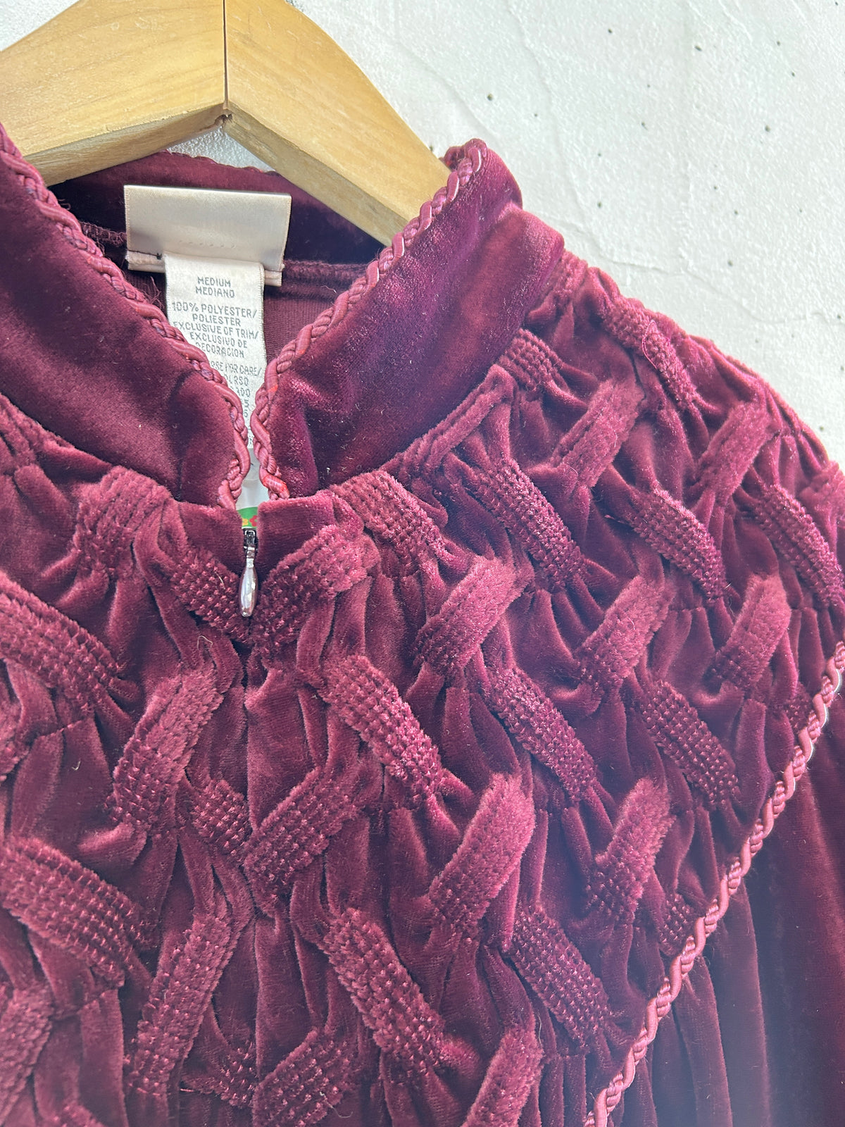 Vintage Velours Dress [J34207]