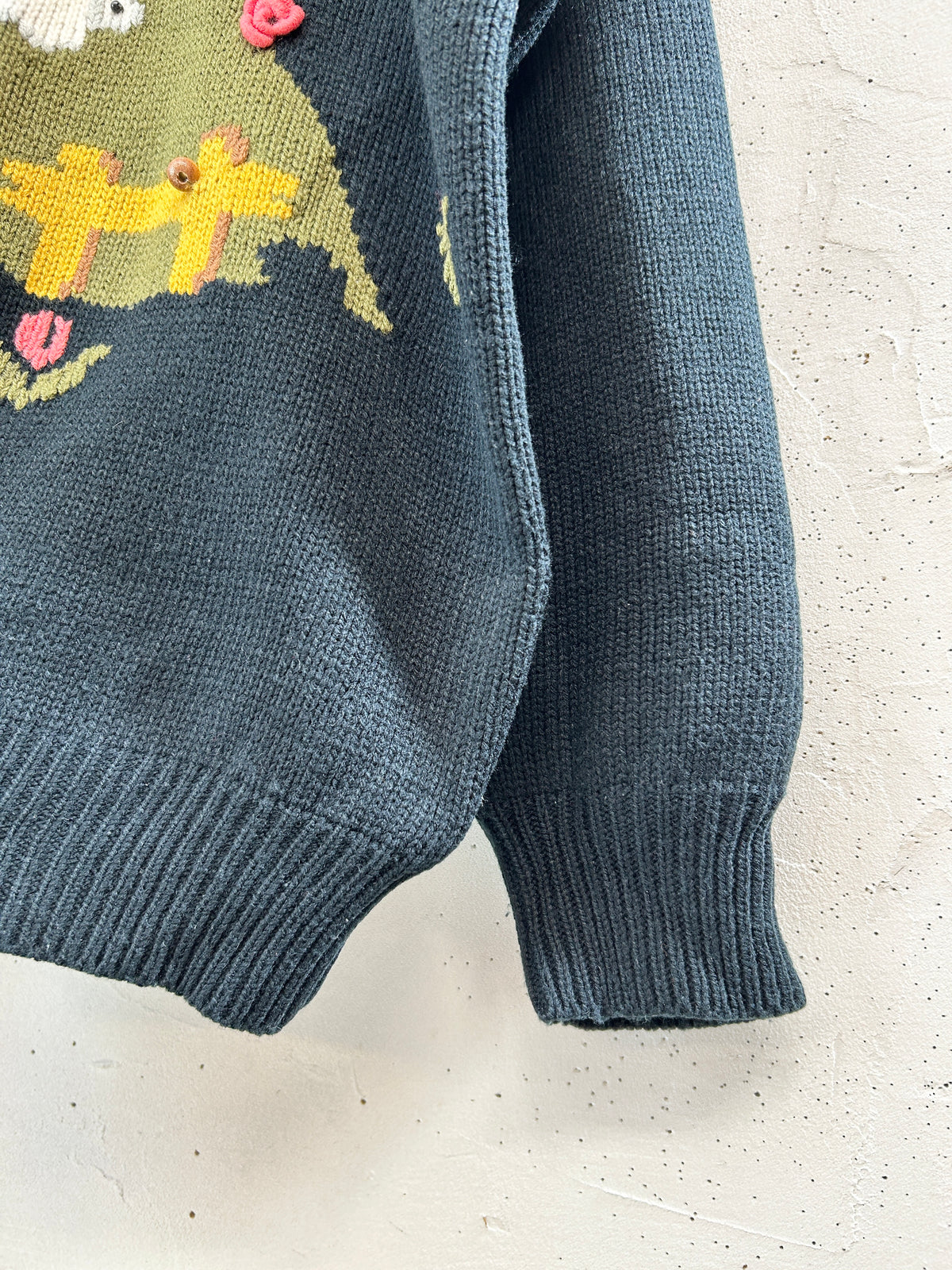 Vintage Knit Sweater[J34120]