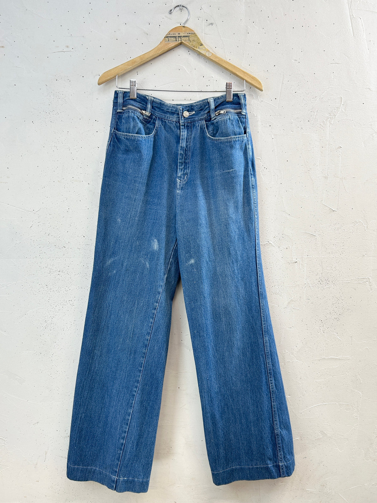 '70s Vintage Denim Pants 〜Organically Grown〜 [J34167]