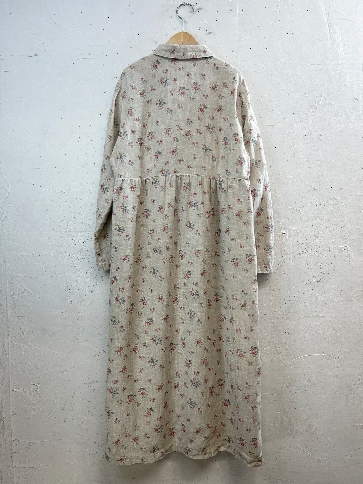 Vintage Linen Dress 〜MADE IN USA〜 [C31770]