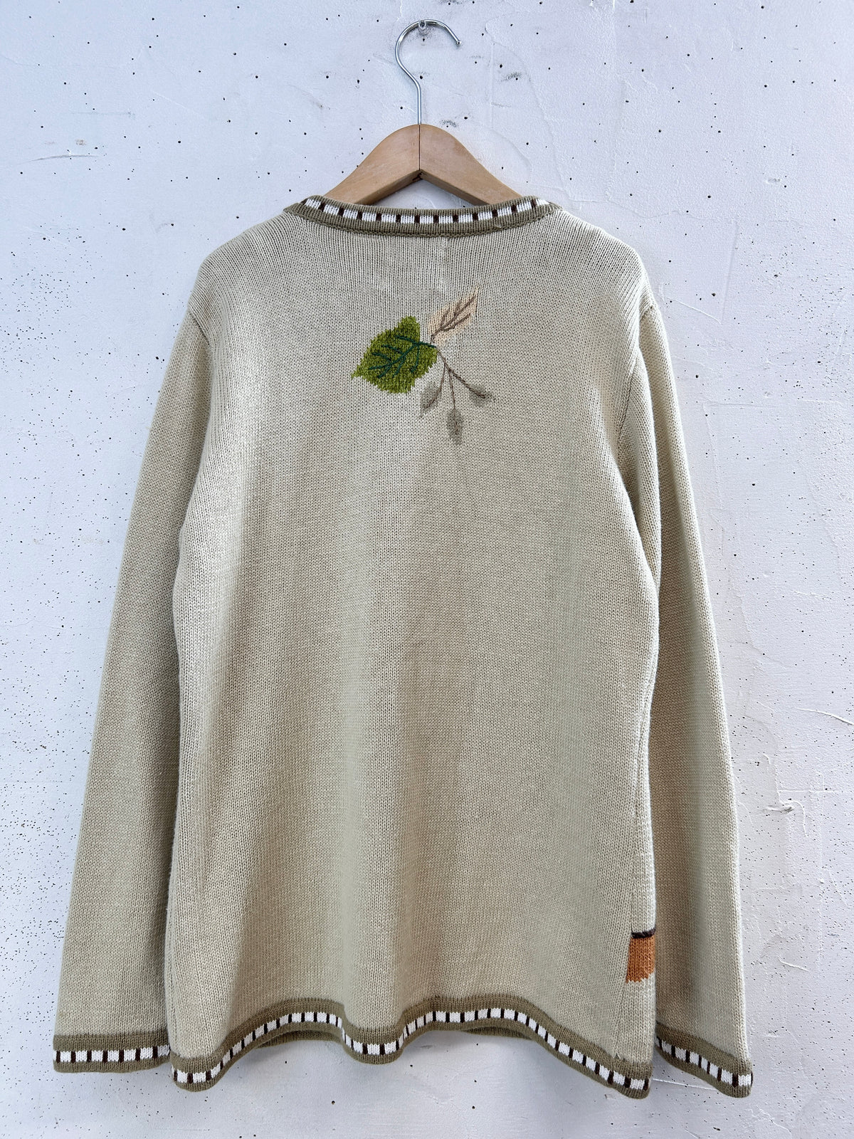 Vintage Cotton Knit Cardigan 〜Story Book Knits〜 [J34328]