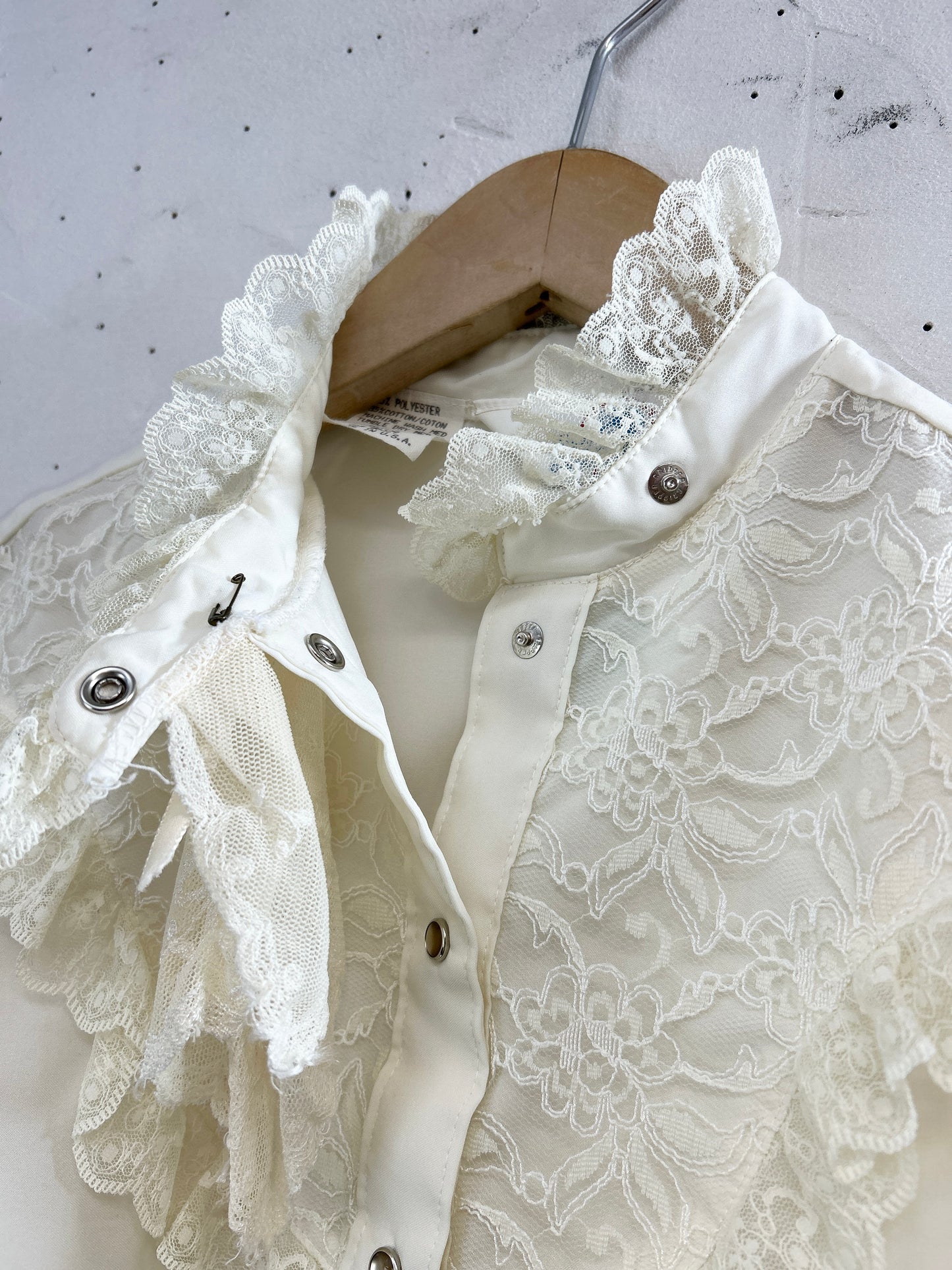 Vintage Western Shirt 〜MADE IN USA〜 [C31775]