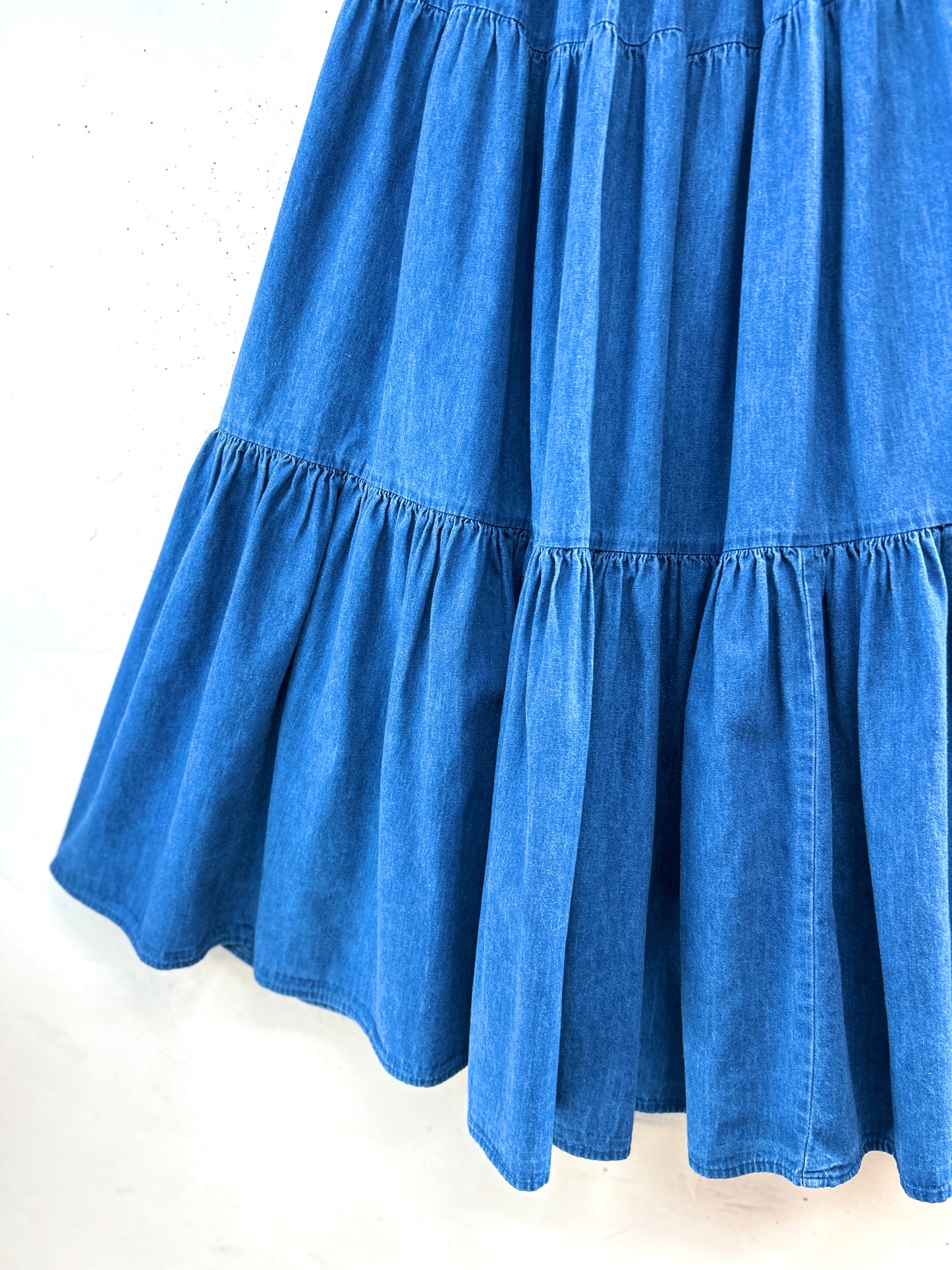 Vintage Denim Skirt MADE IN USA [B31543]