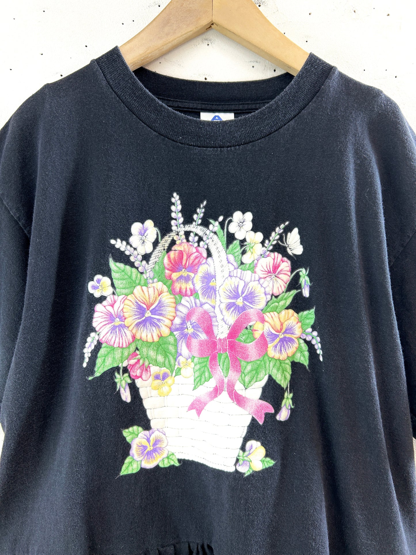 Vintage T Shirt 〜Funny dot CRAZY〜 [F32687]