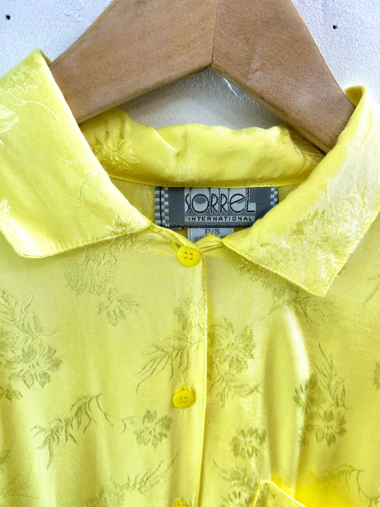Vintage Rayon Shirt [D32204]