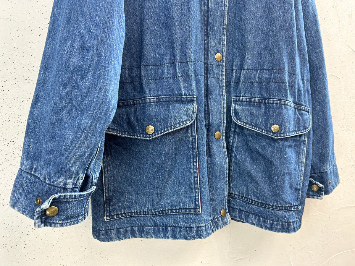 Vintage Denim Jacket 〜L.L.BEAN〜 [J34239]