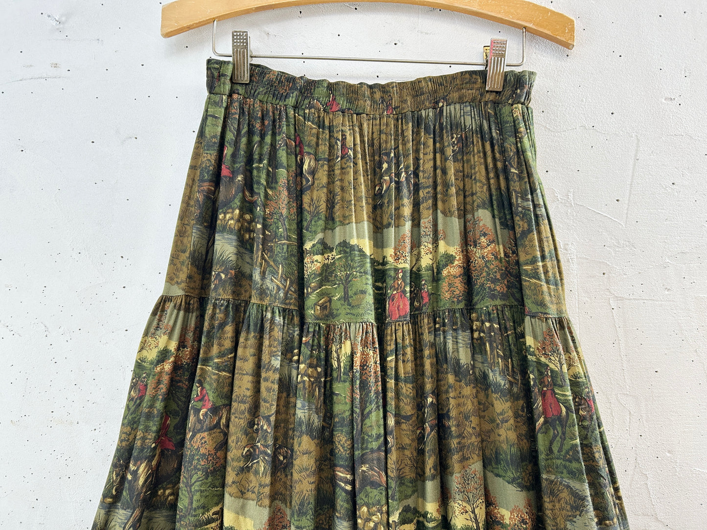 Vintage Tiered Skirt [K30811]