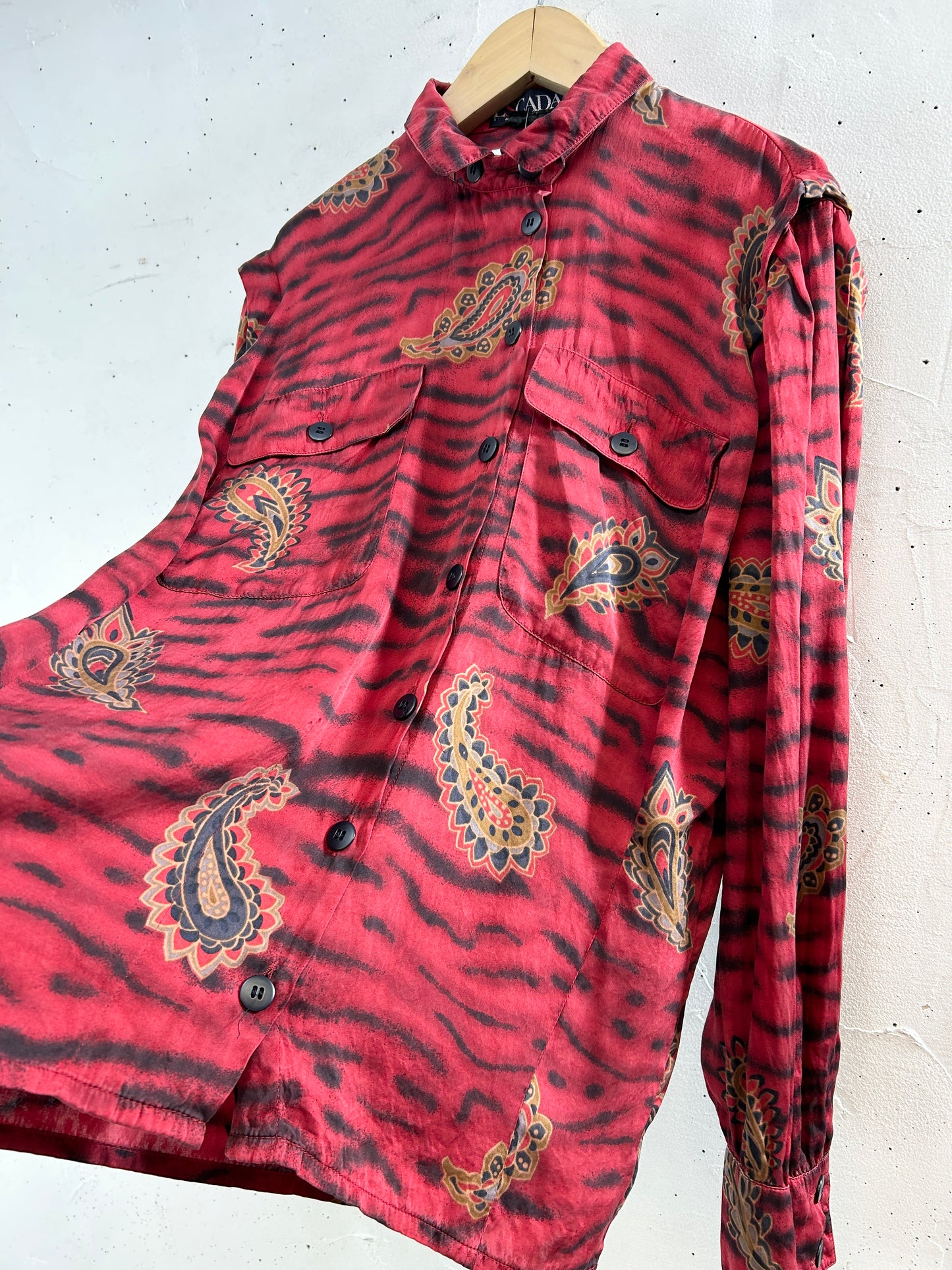 Vintage Shirt 〜ESCADA〜 [J30580]