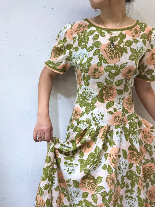 Vintage Rose Dress [G24569]