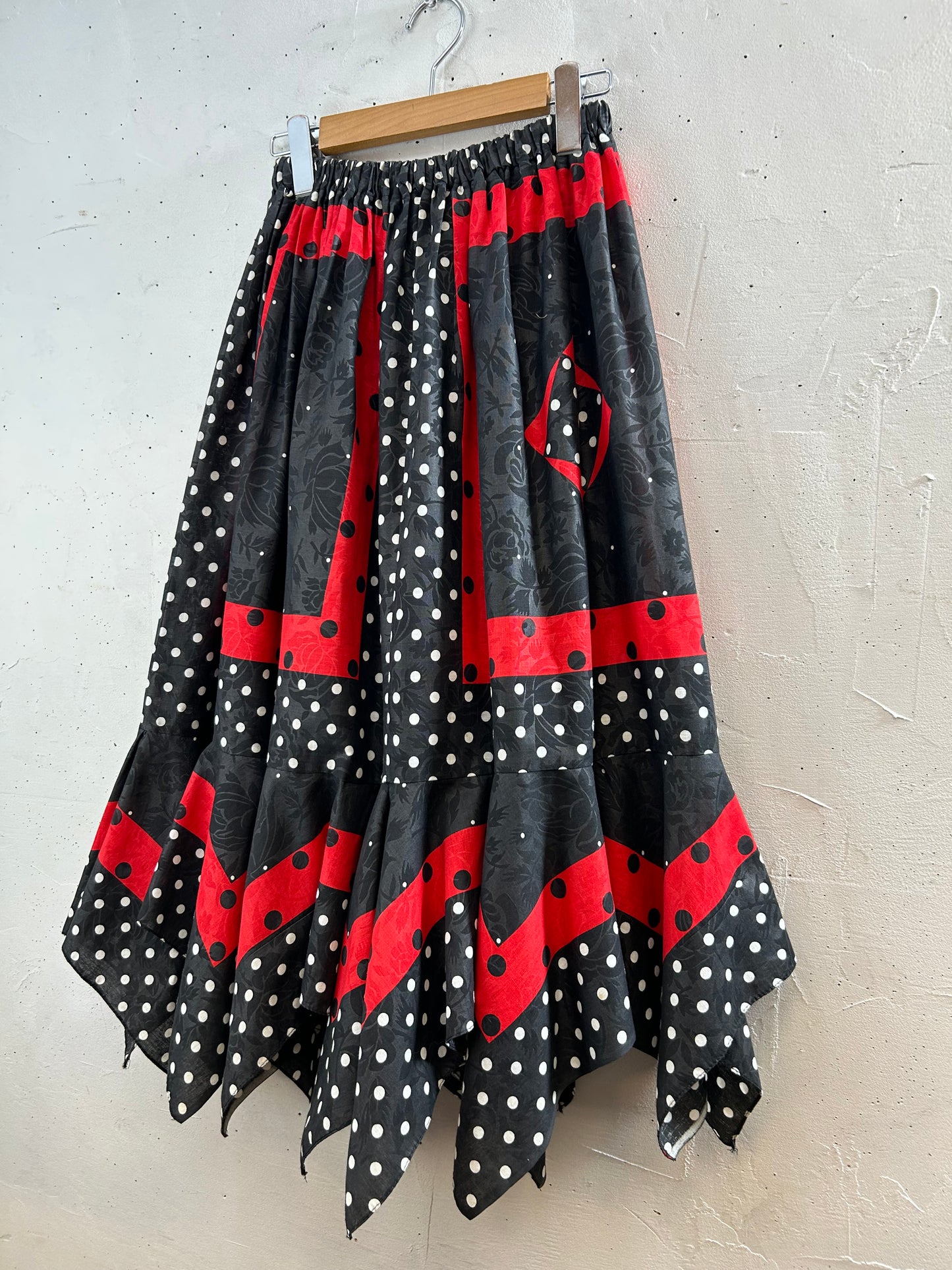 Vintage Bandanna Patchwork Skirt [G30729]