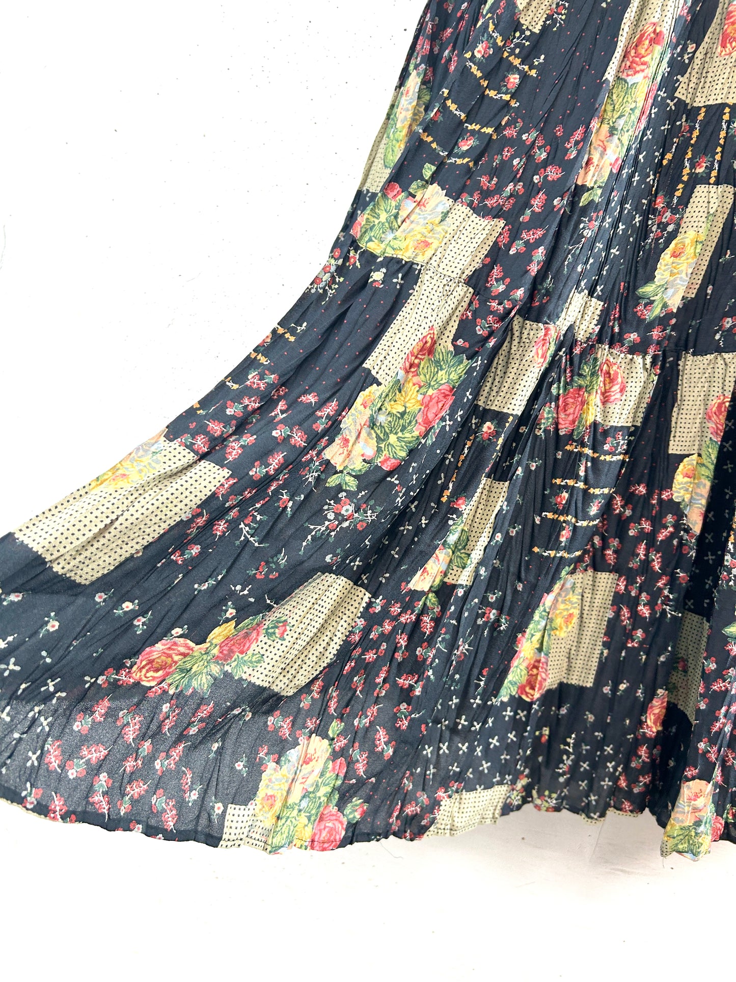 Vintage Tiered Skirt 〜YESSICA〜 [E32466]