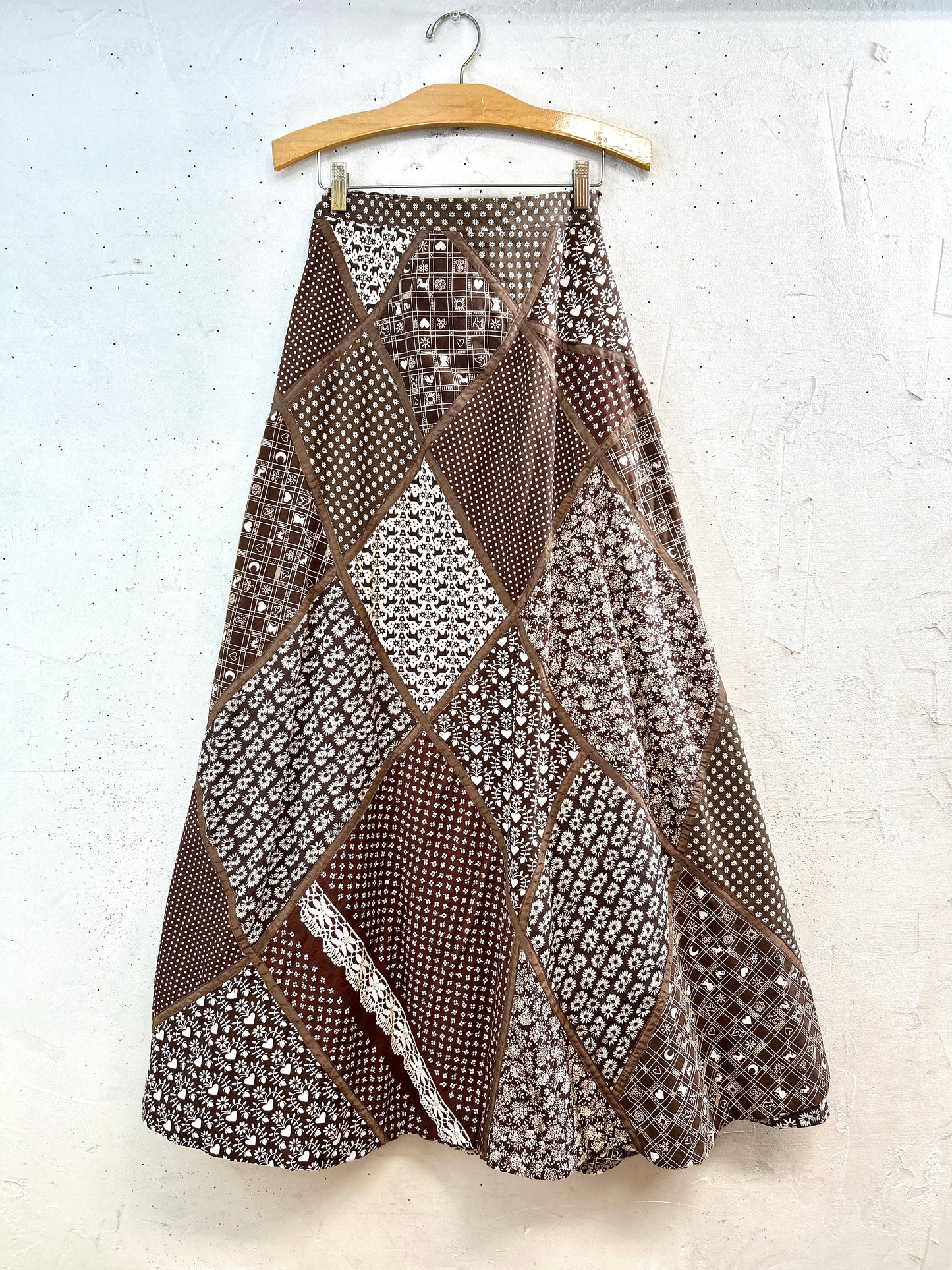 ’70s Vintage Wrap Skirt [A31226]