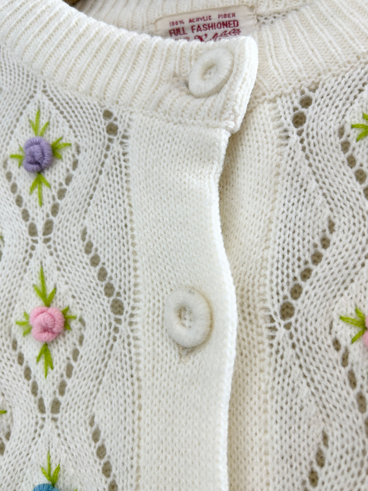 Vintage Knit Cardigan [I33880]