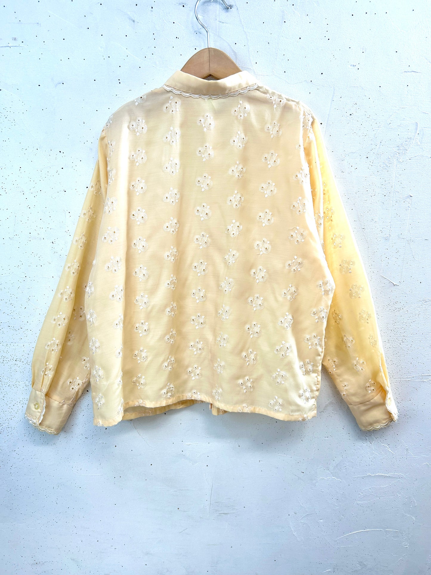 Vintage Cutwork Blouse [E32486]
