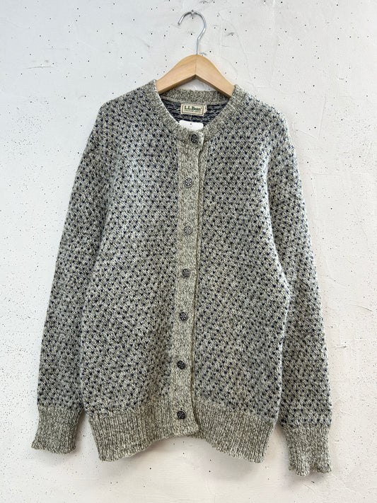 Vintage Knit Cardigan 〜L.L.Bean〜 [I34035]