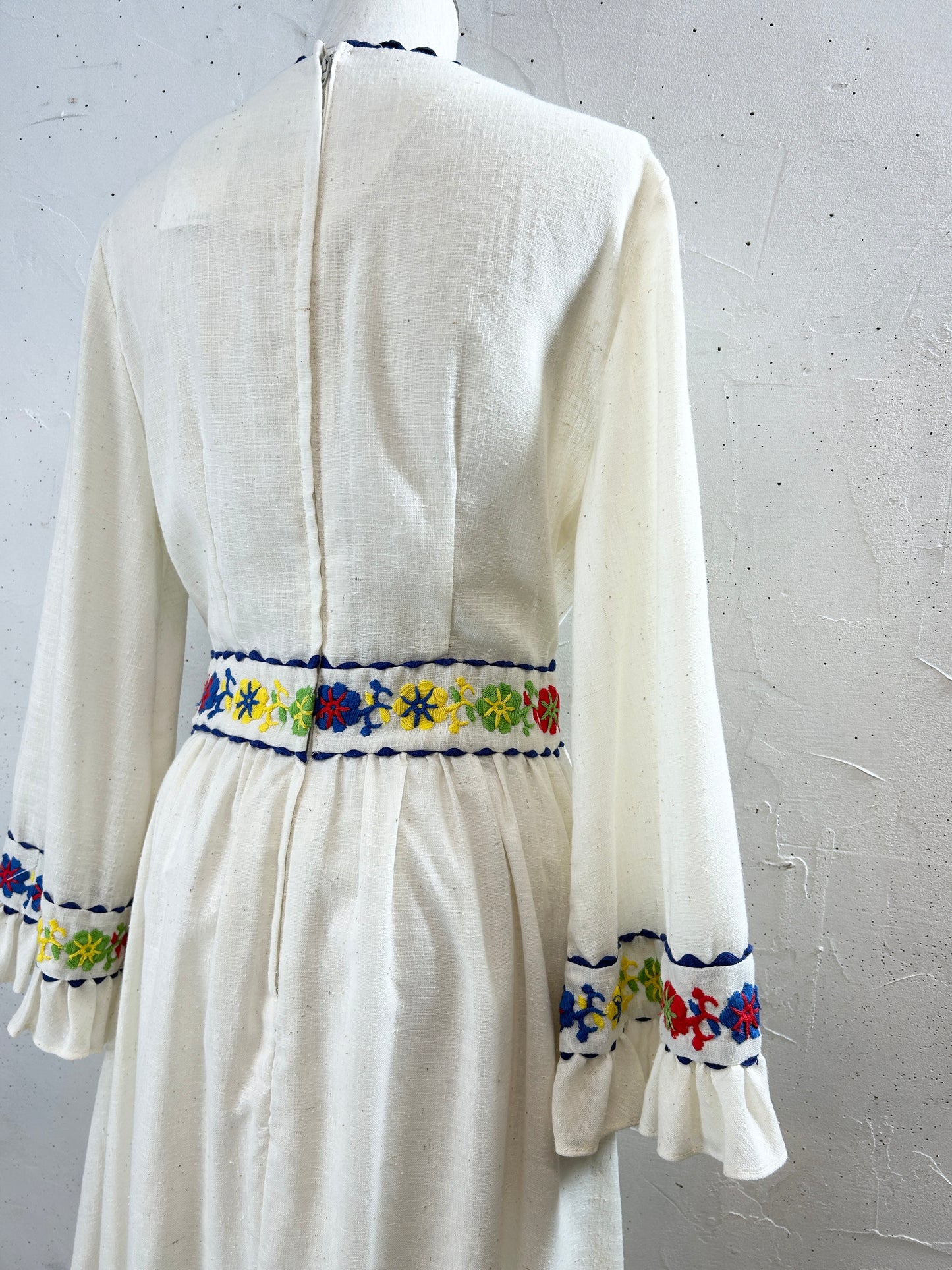 '70s Vintage Dress 〜Sears〜 [J30636]