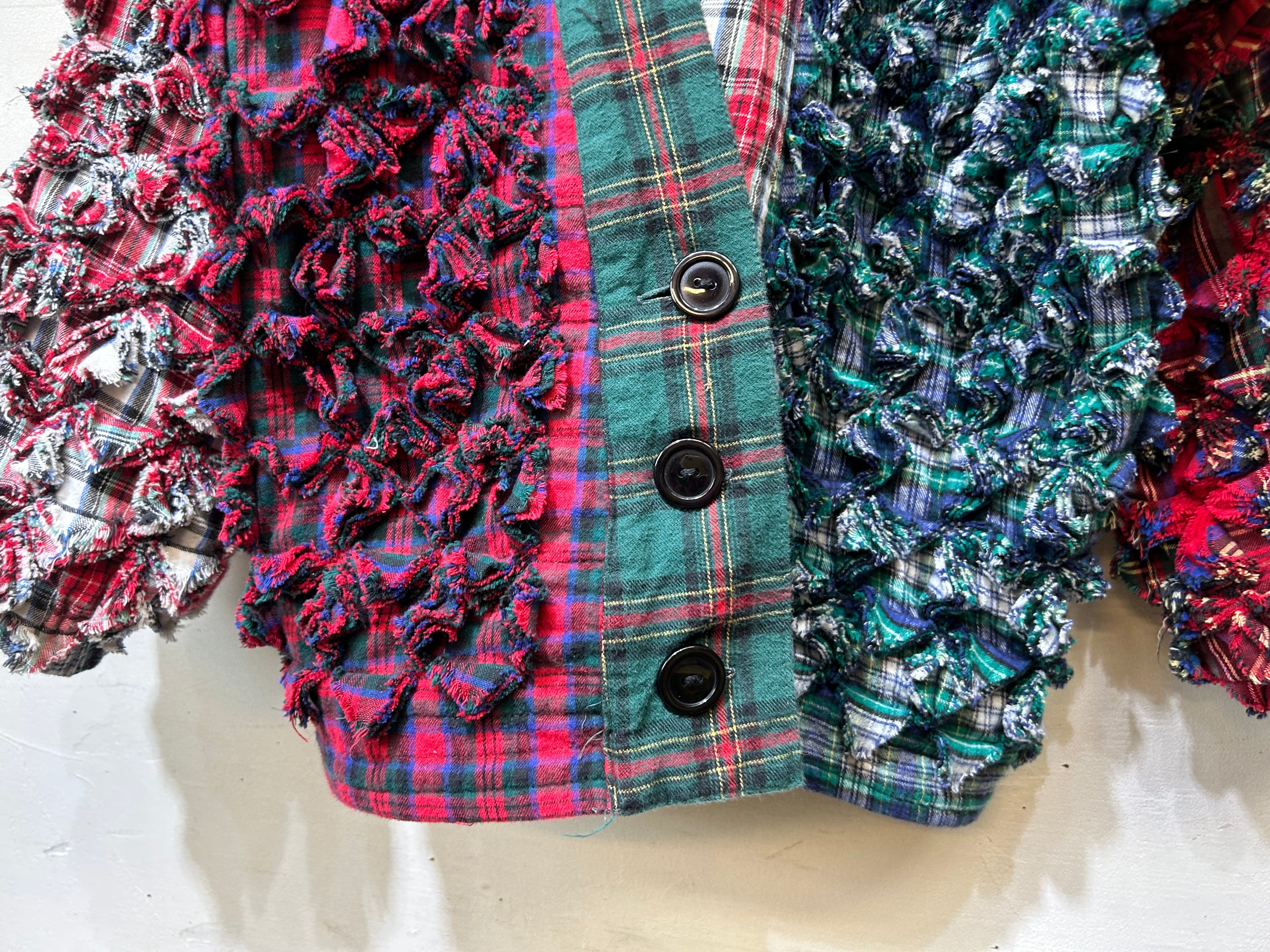 Special Vintage Slash Quilt Jacket [H24844] – GROGGROG