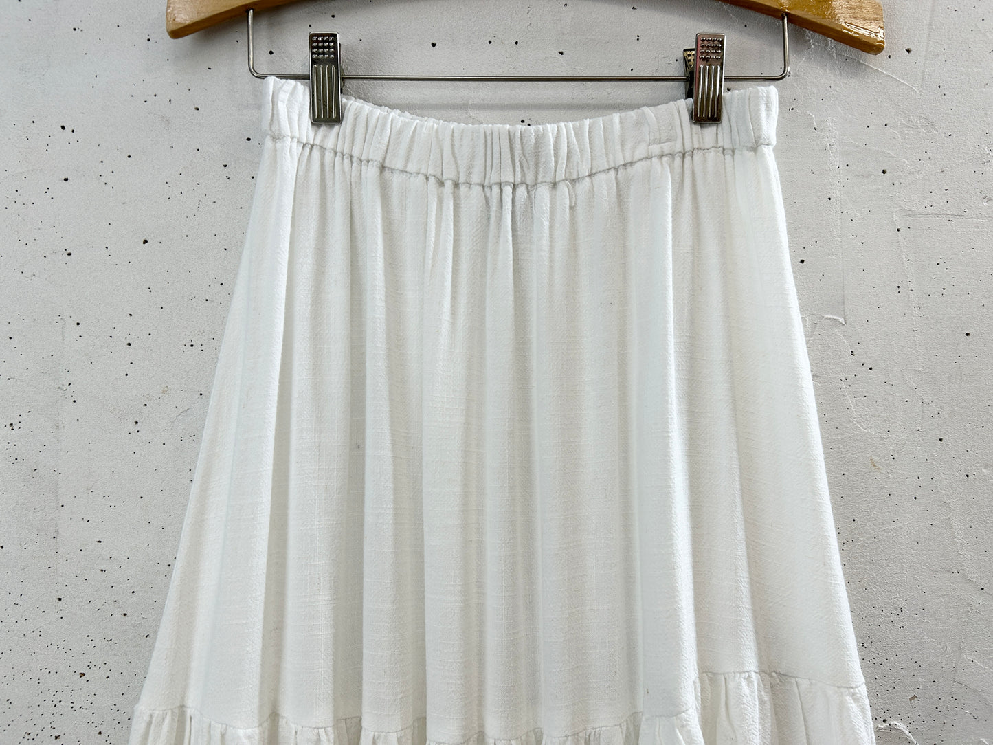 Vintage White Skirt [F32574]
