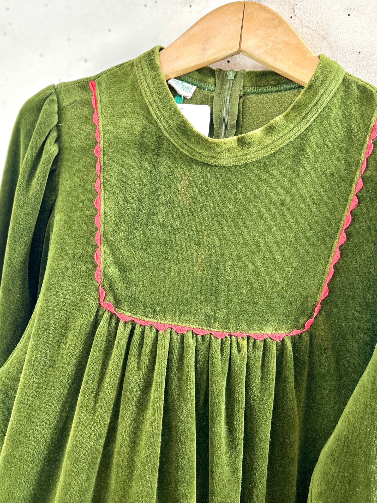 Vintage Velours Dress [I30350]