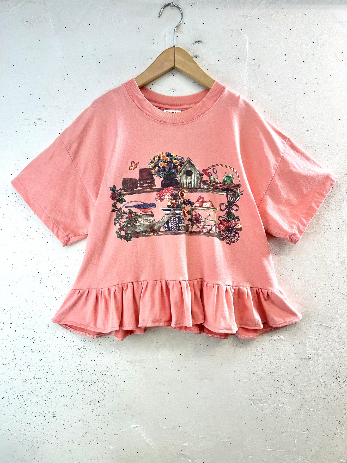 Vintage T Shirt 〜Funny dot CRAZY〜 [F32750]