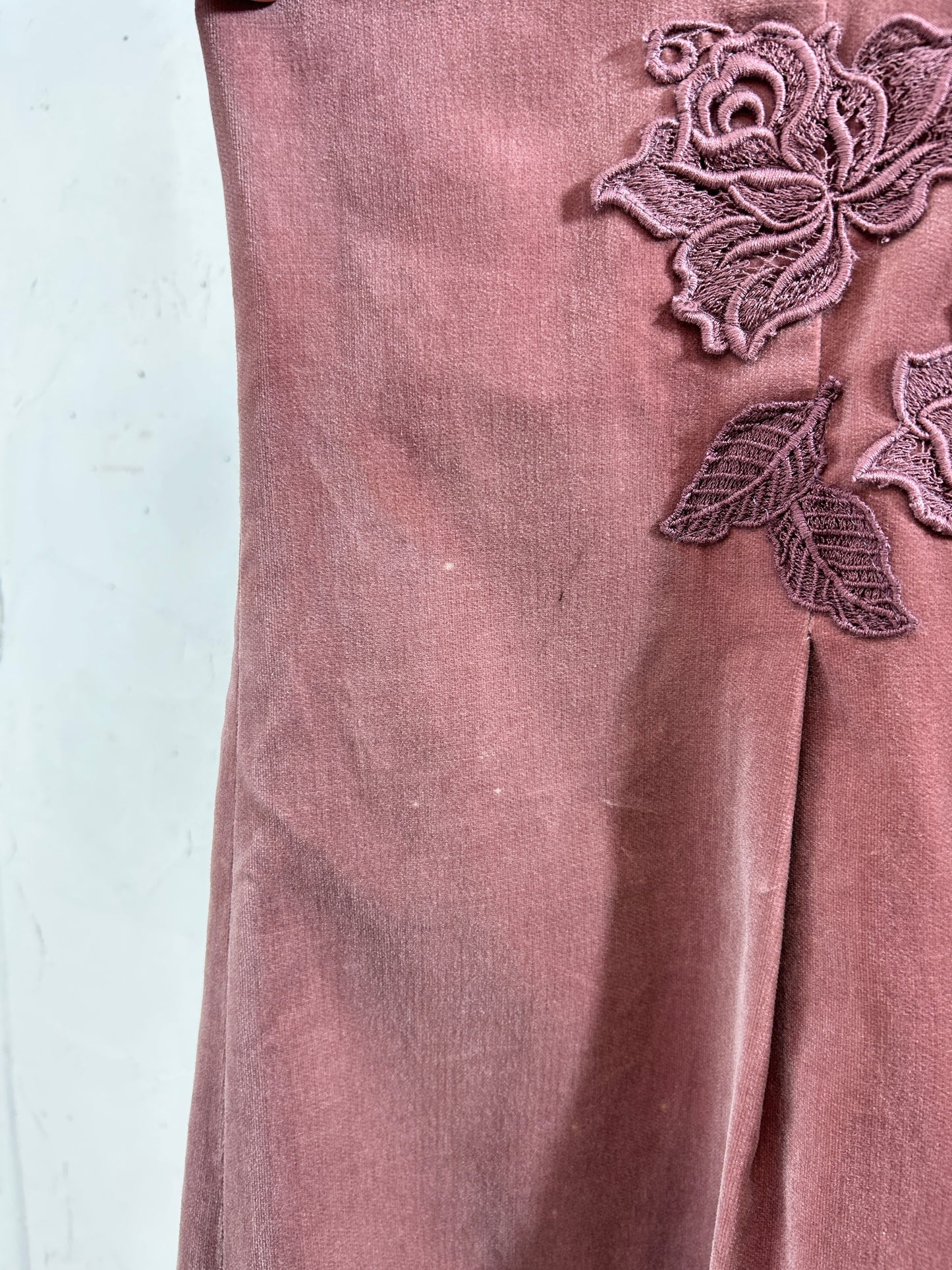 Vintage Velour Dress [J30473]
