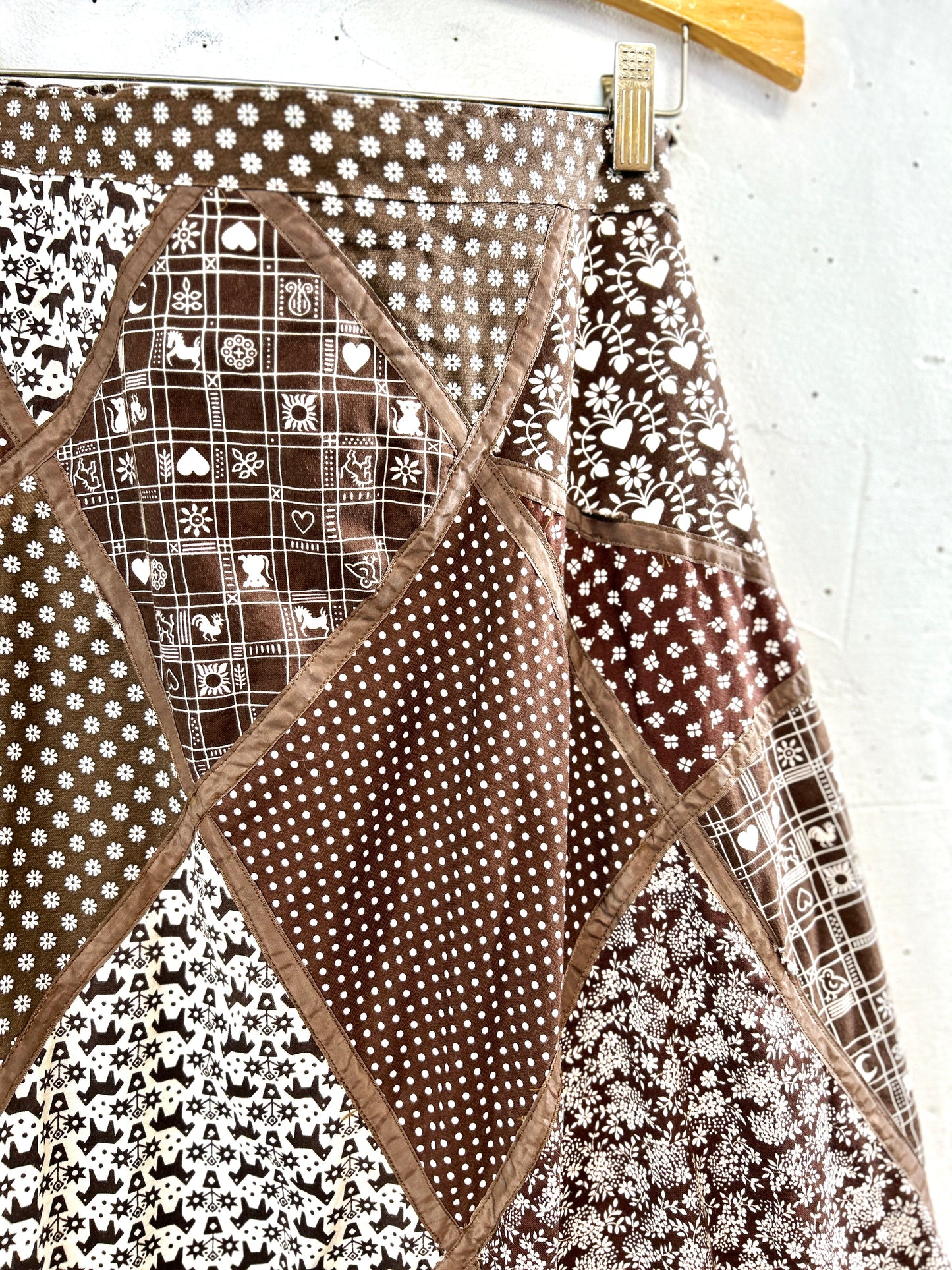 ’70s Vintage Wrap Skirt [A31226]