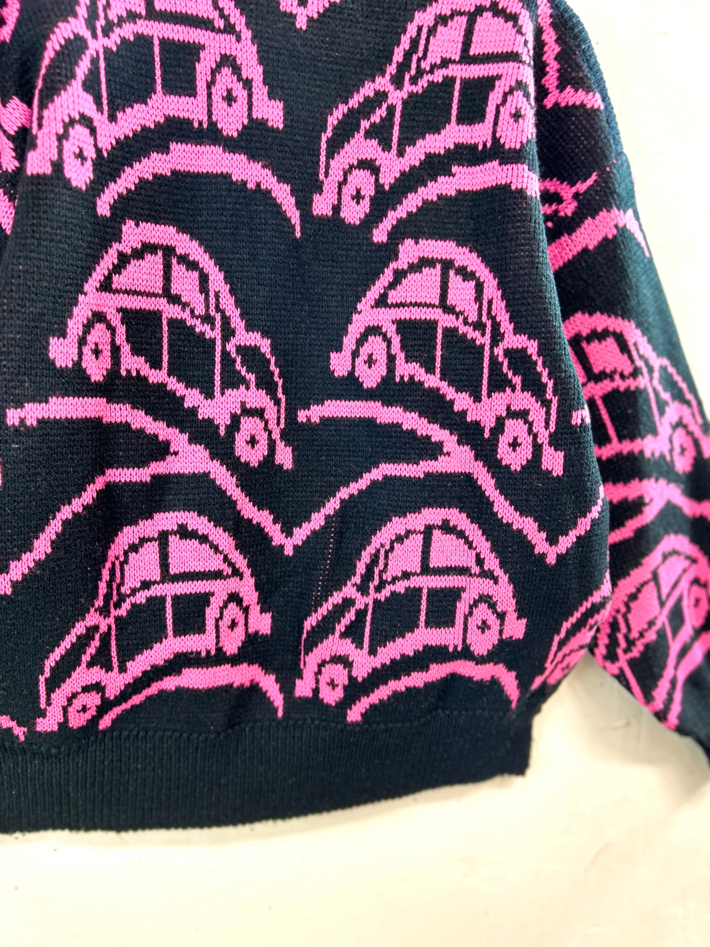 Vintage Fancy Knit Sweater  [L31086]