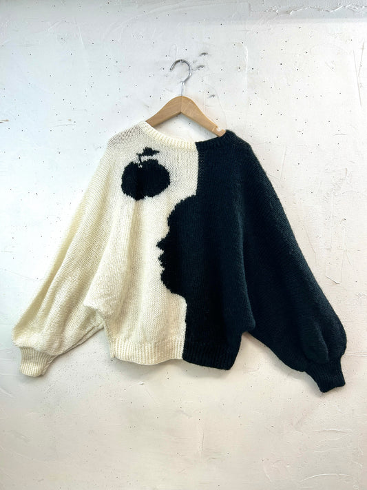 Vintage Knit Sweater[L31018]
