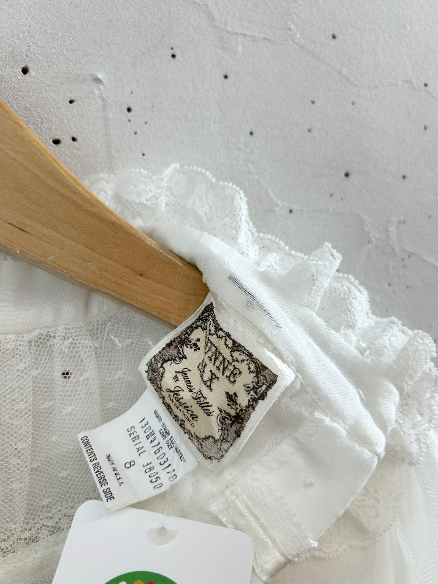 Vintage White Blouse 〜GUNNE SAX Kids〜 [G33265]
