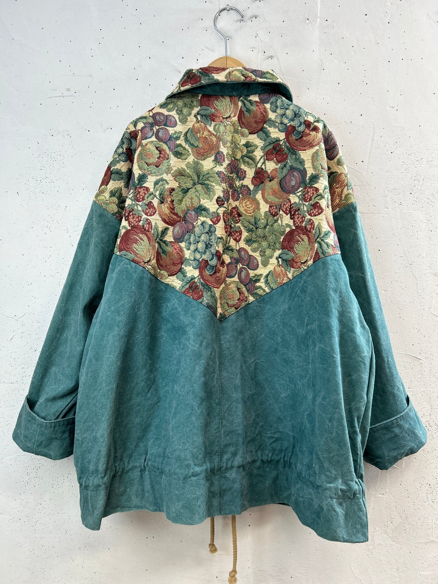 Vintage Canvas&Gobelin Jacket [I33690]