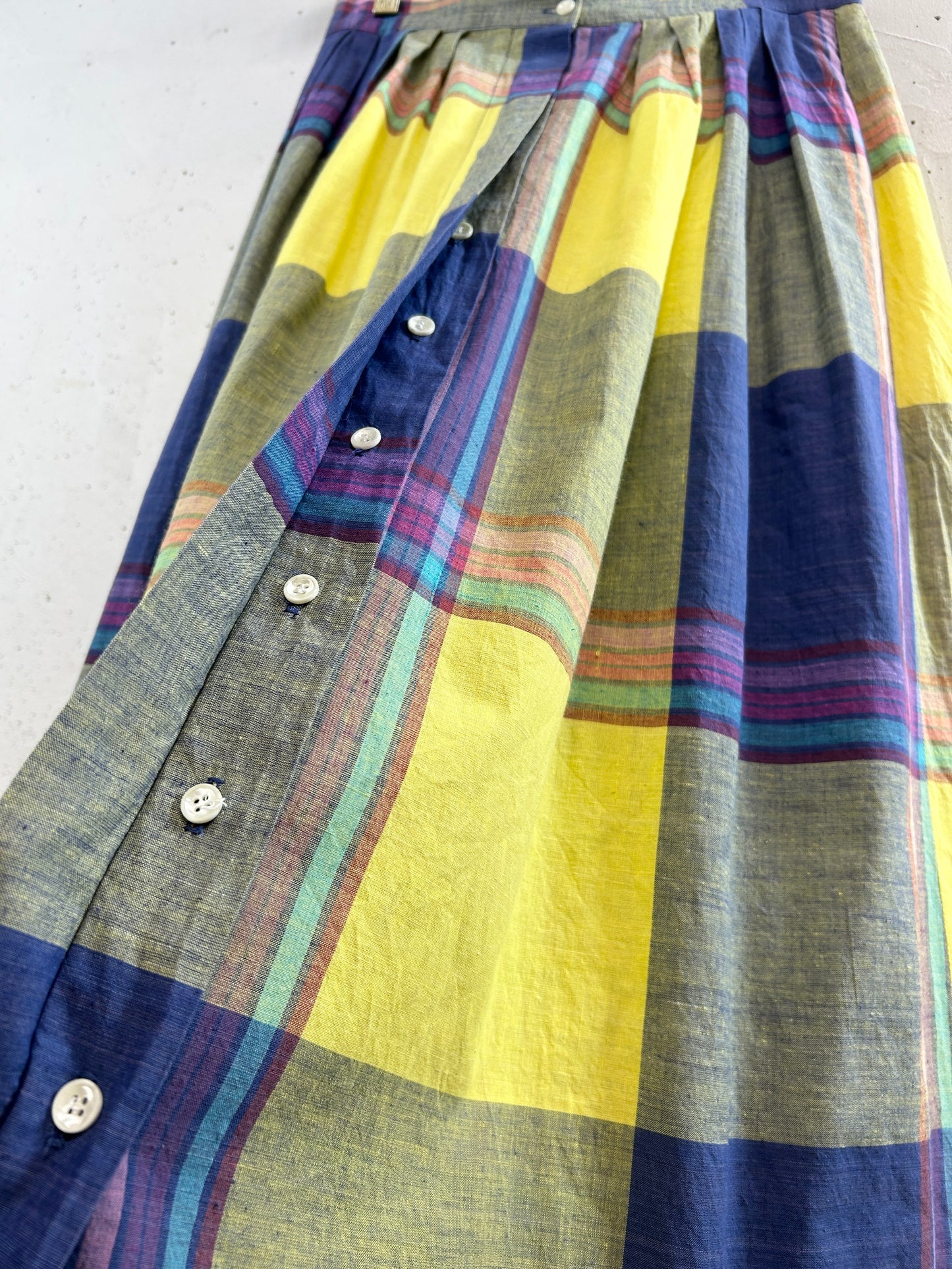 Vintage Check Skirt [B31481]