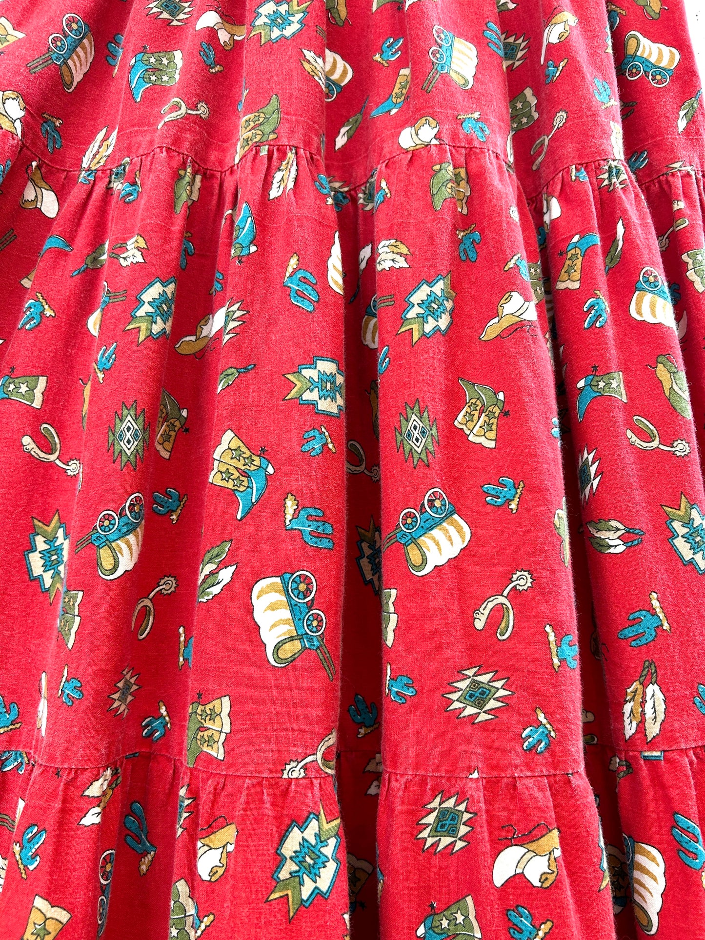 Vintage Tired Skirt [D32152]