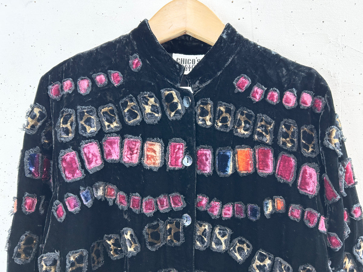 Vintage Velours Jacket [I33757]