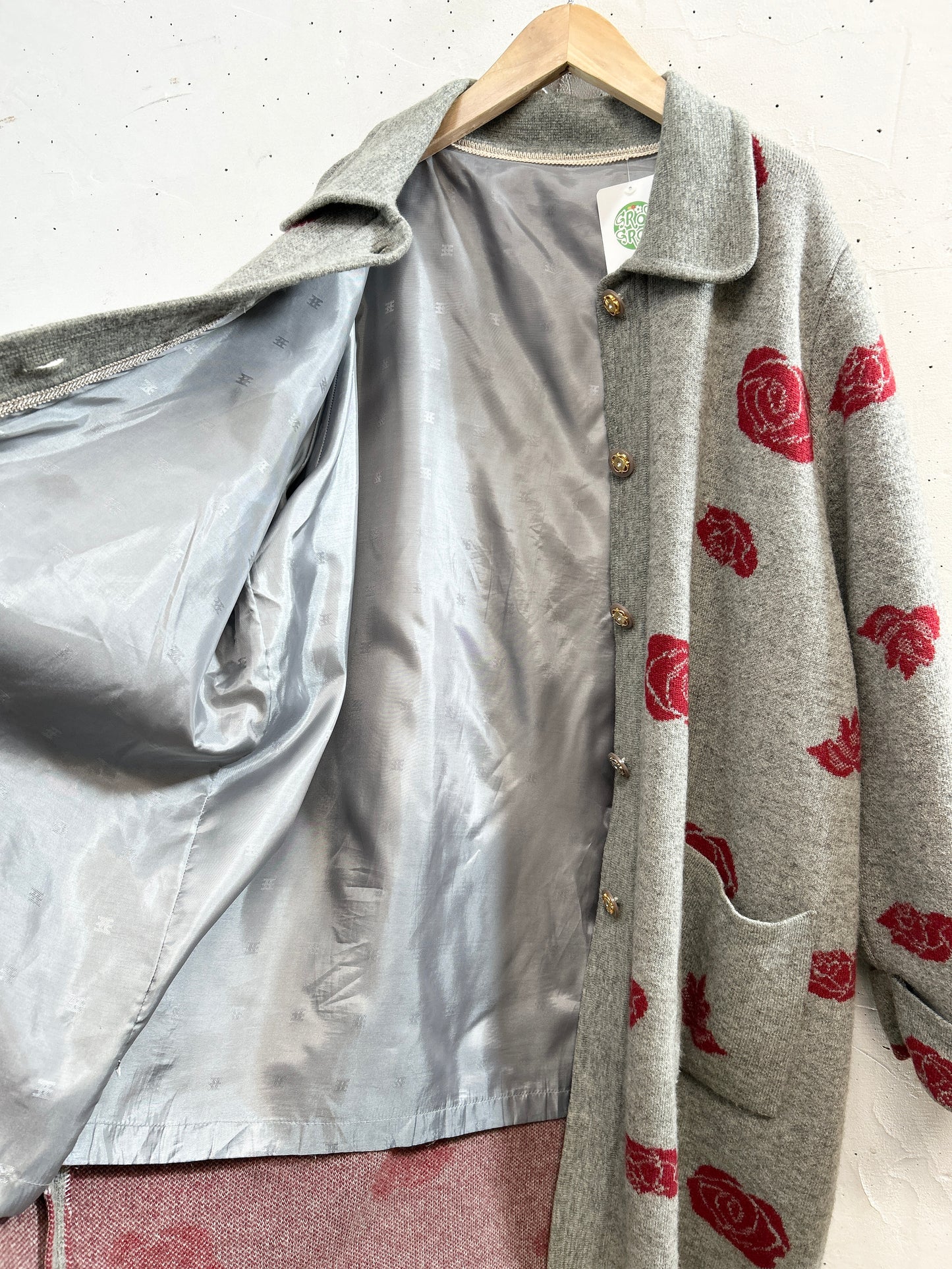 Vintage Knit Coat [L31126]