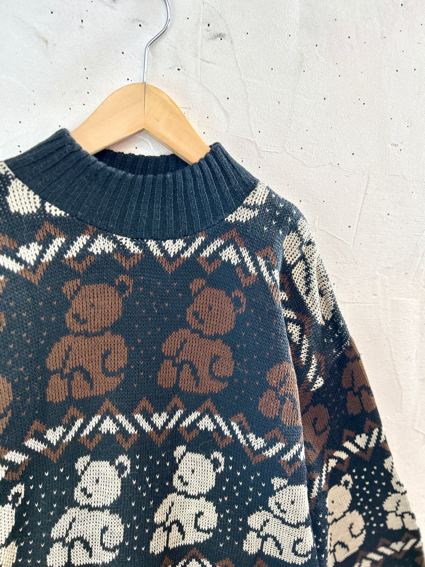 Vintage Fancy Knit Sweater 〜SEPARATE ISSUE〜 Made in USA [K30834]