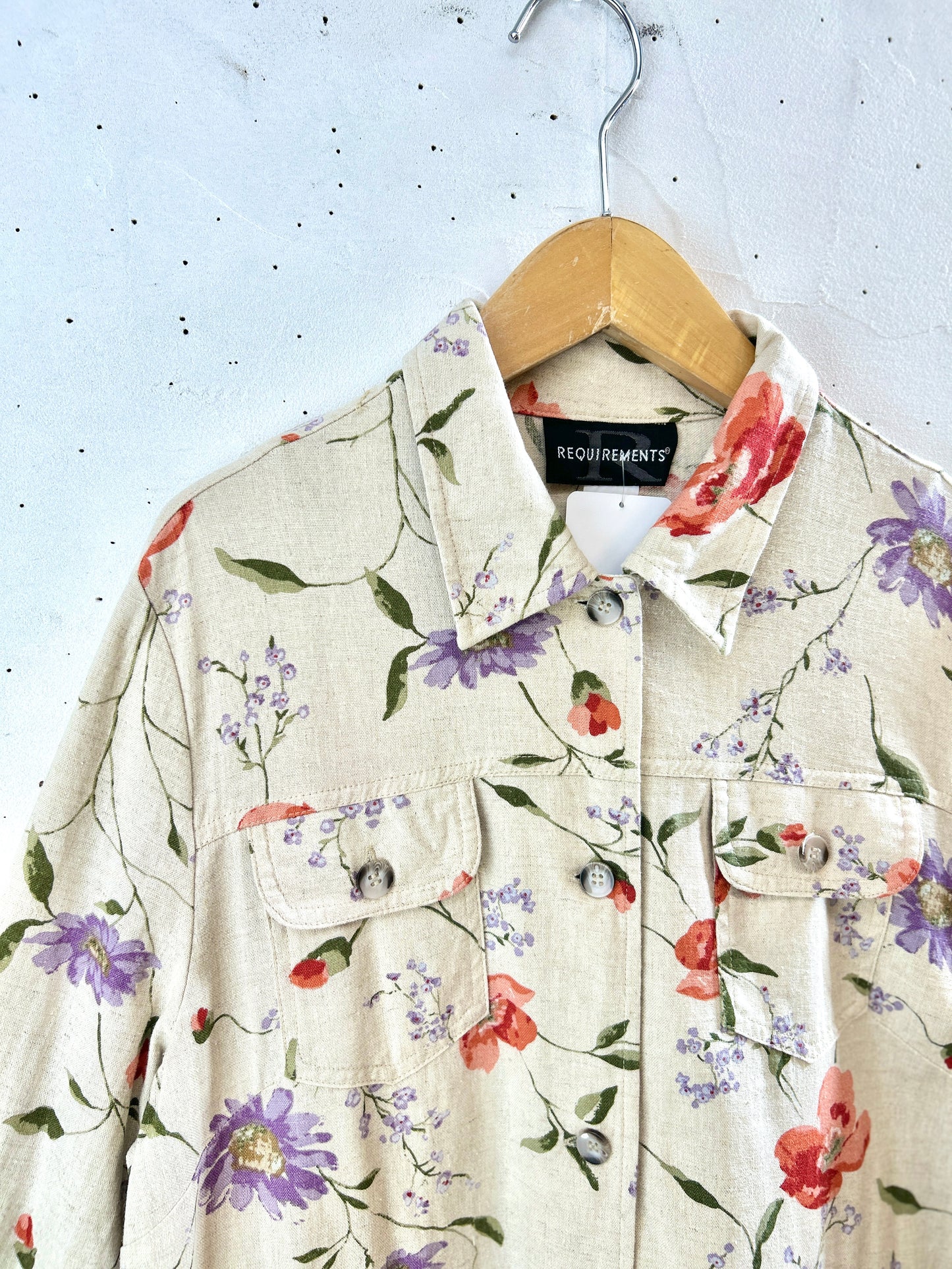 Vintage Linen Jacket [H30922]