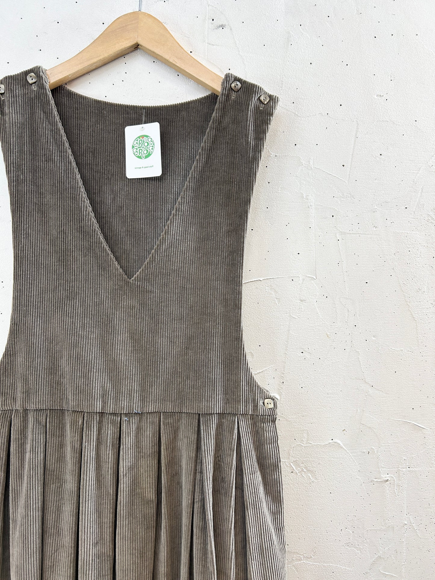 Vintage Corduroy Dress [J30470]