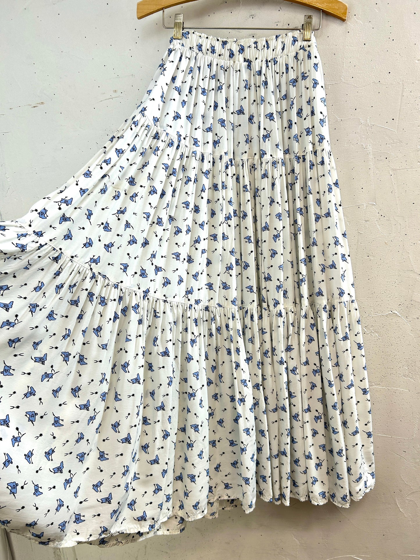 Vintage Tiered Skirt [G33205]