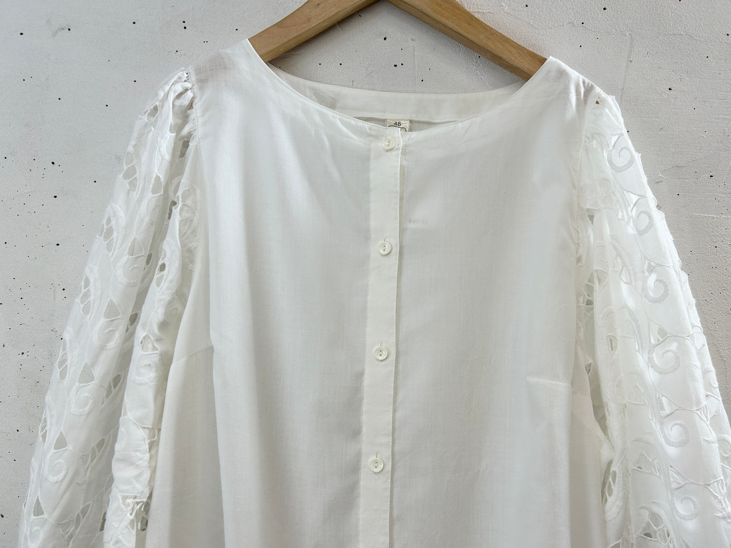 Vintage White Blouse [H30784]