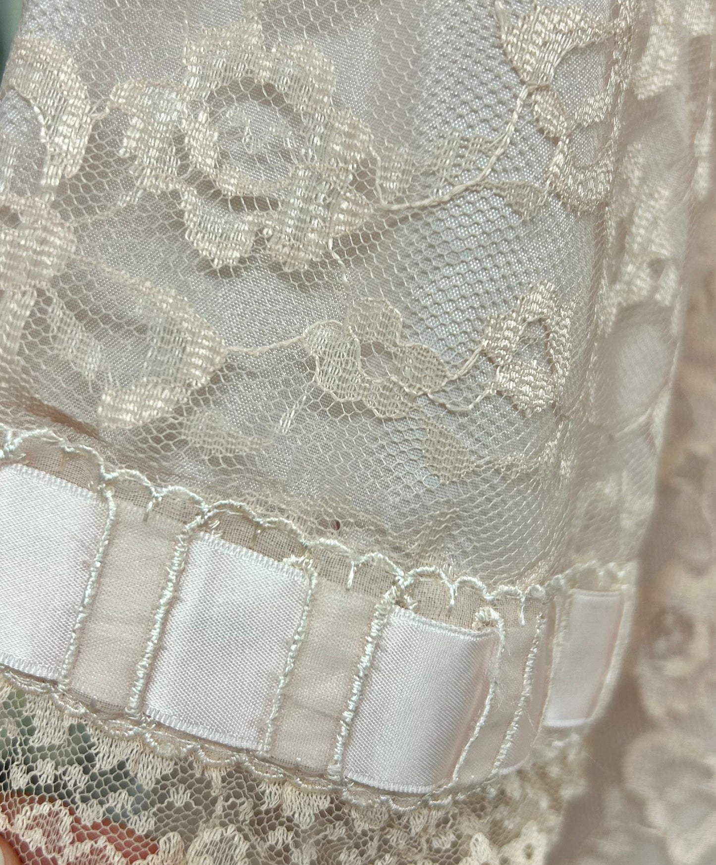 ’60s Vintage Lingerie Gown 〜ODETTE BARSA〜 [G30782]