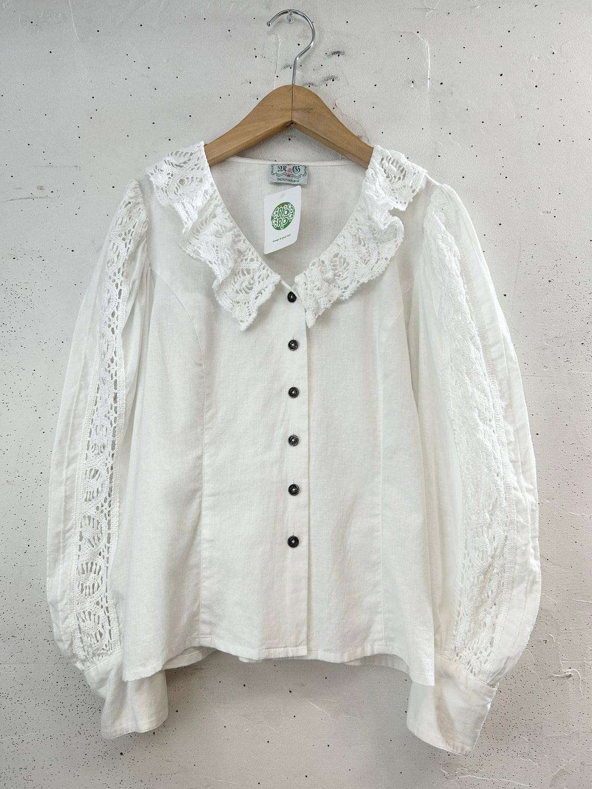 Vintage Tyrol Blouse [I33744]