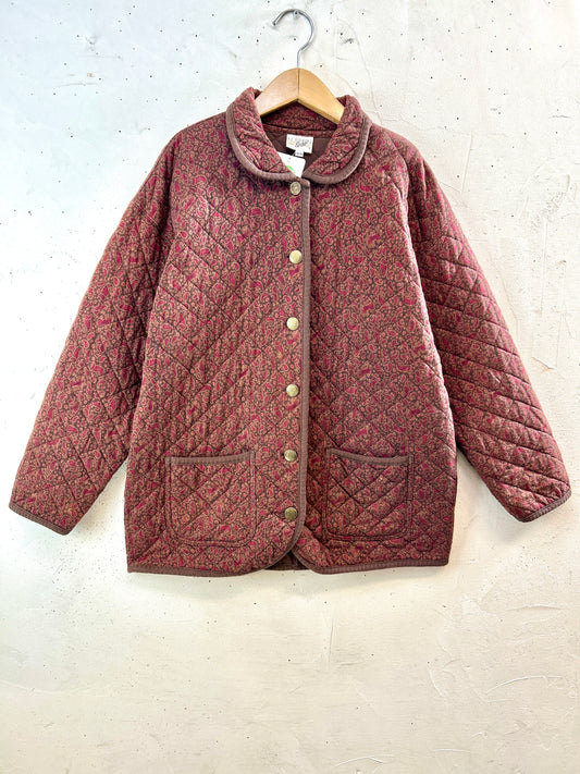 Vintage Quilting Jacket [K30842]