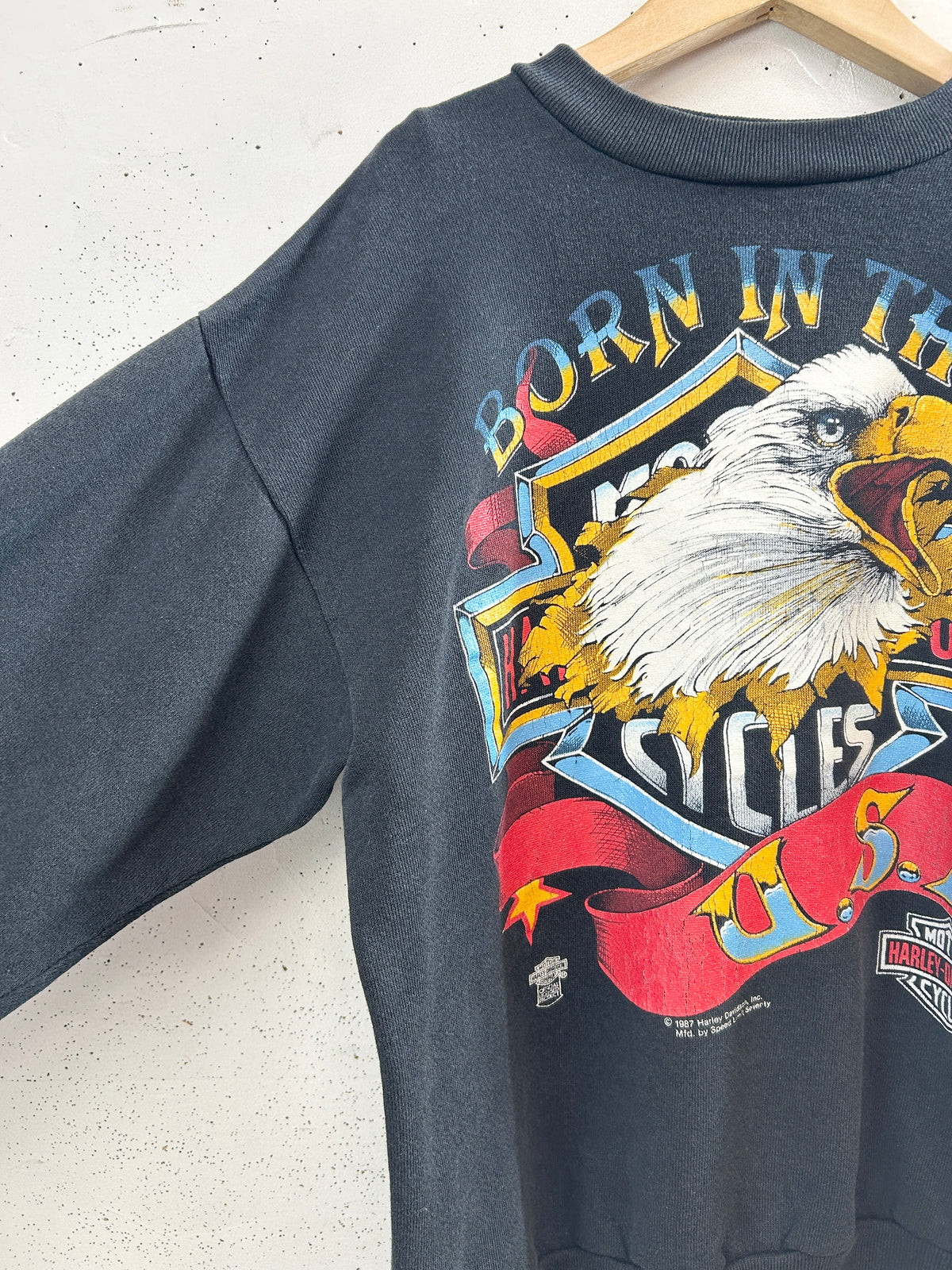 Vintage Sweat 〜Harley-Davidson〜  [J34089]