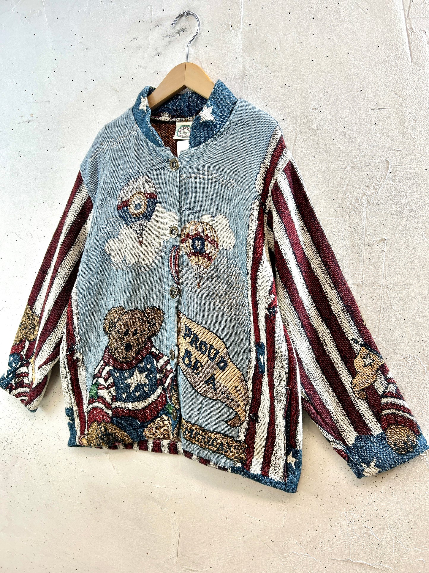 Vintage Rug Jacket 〜SUGAR STREET WEAVERS〜 MADE IN USA [L30978]