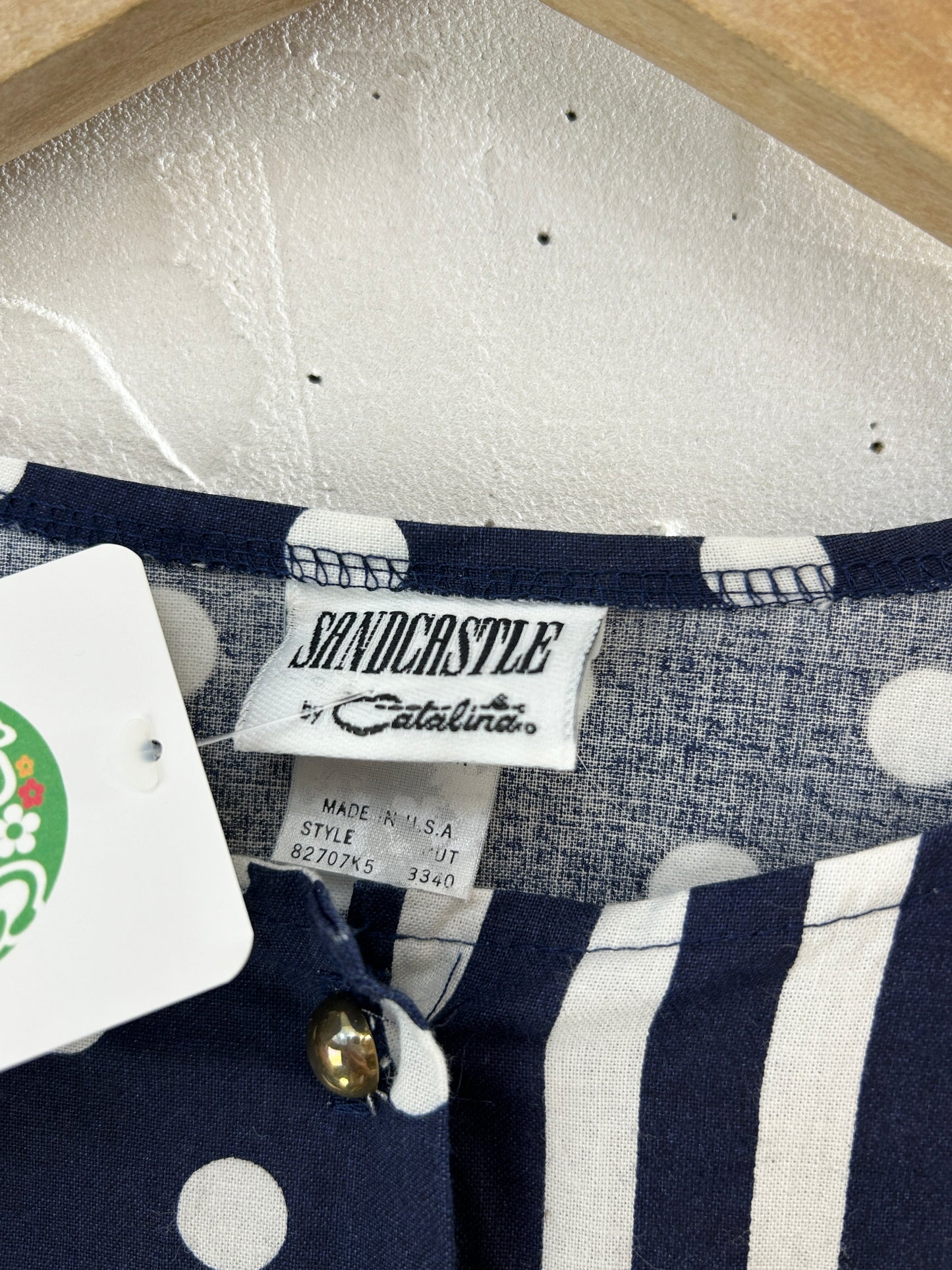 Vintage Shirt Made in USA [H30754]