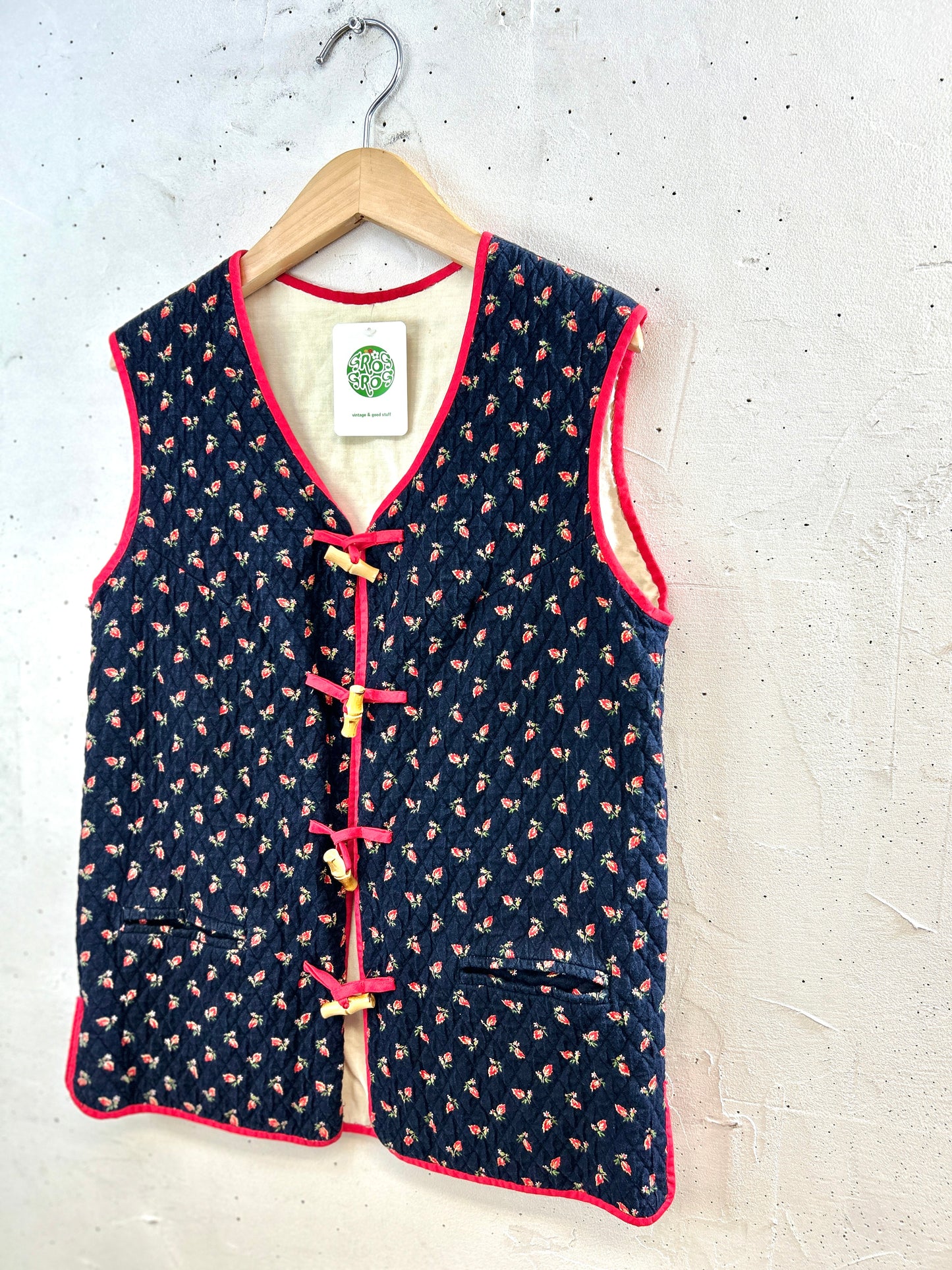 Vintage Quilting Vest [I30360]